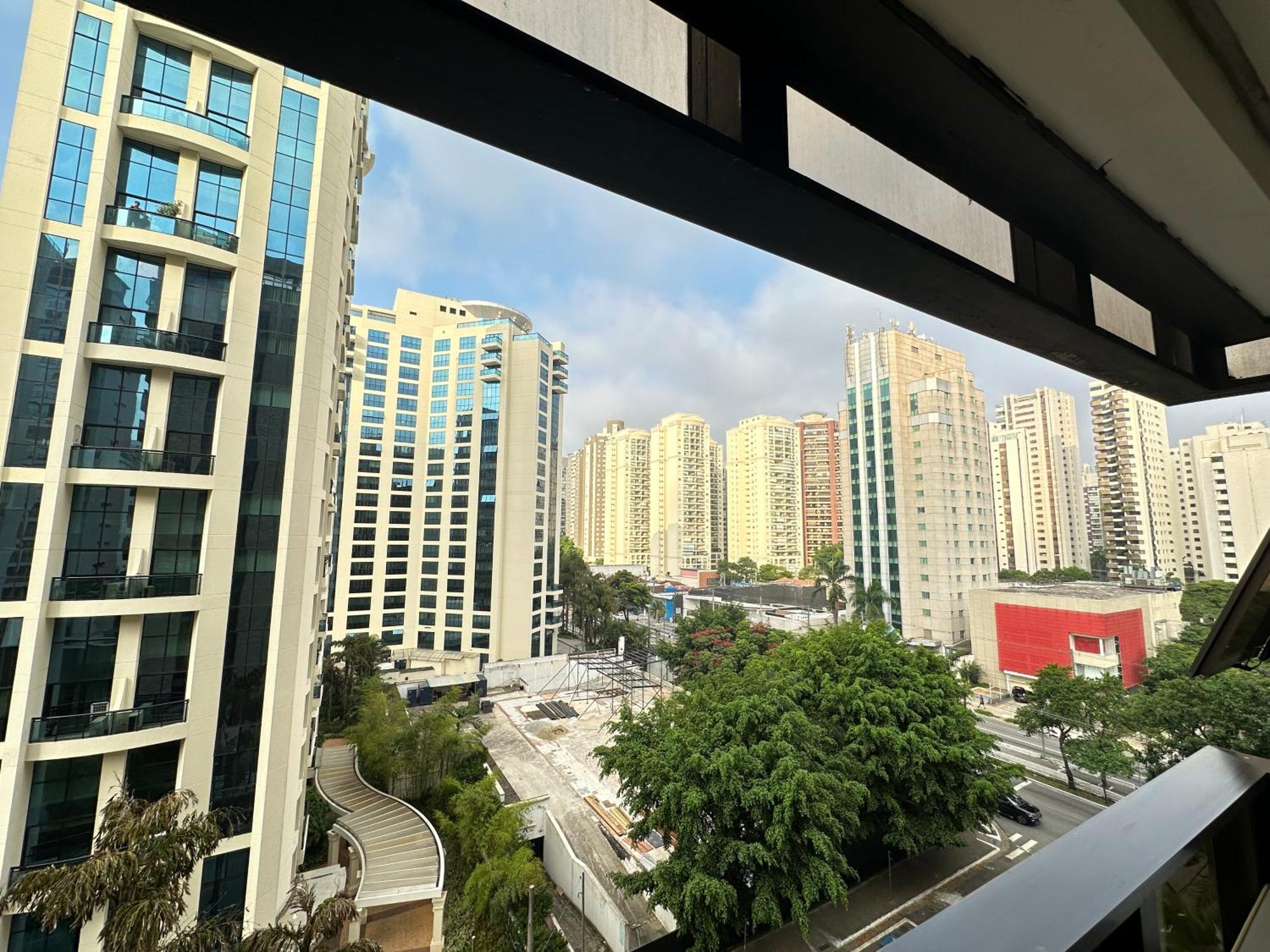 1601 Apart-Hotel Qi Intelligent Ibirapuera São Paulo Buitenkant foto